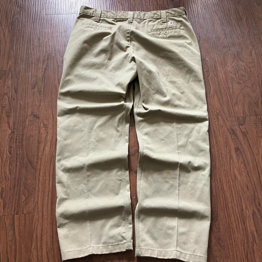 Carhartt Men's Tan and Khaki Trousers